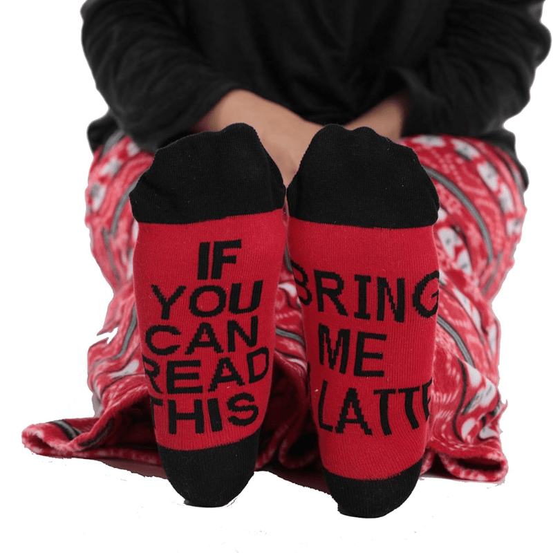 Printed Pajama Set Socks – Soft Fleece Pajama Set for Comfort-Secret Slim Wear