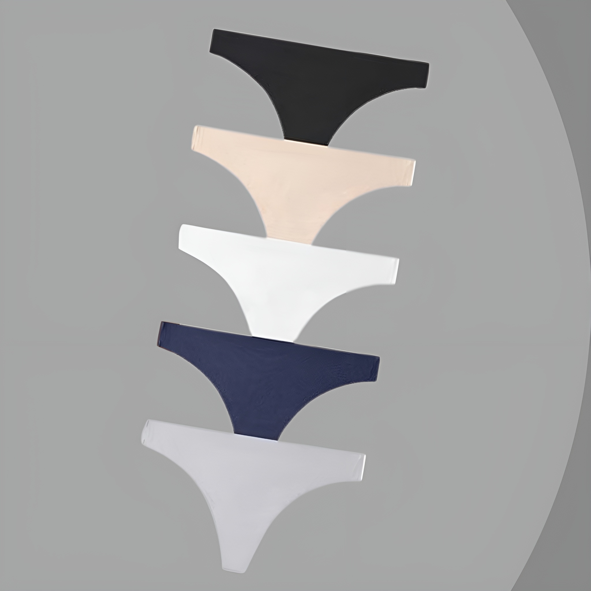 Soft Mesh Thong Underwear Set