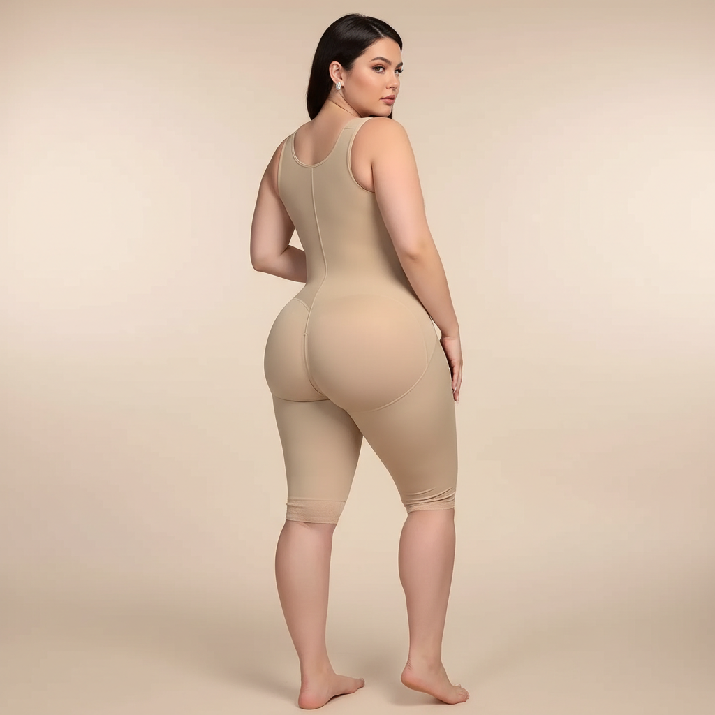 Structured Shapewear With Side Steel Support For Women