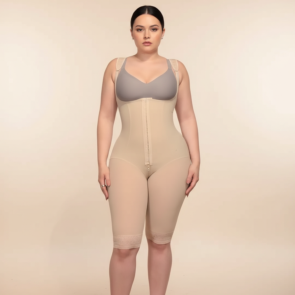 Structured Shapewear With Side Steel Support For Women