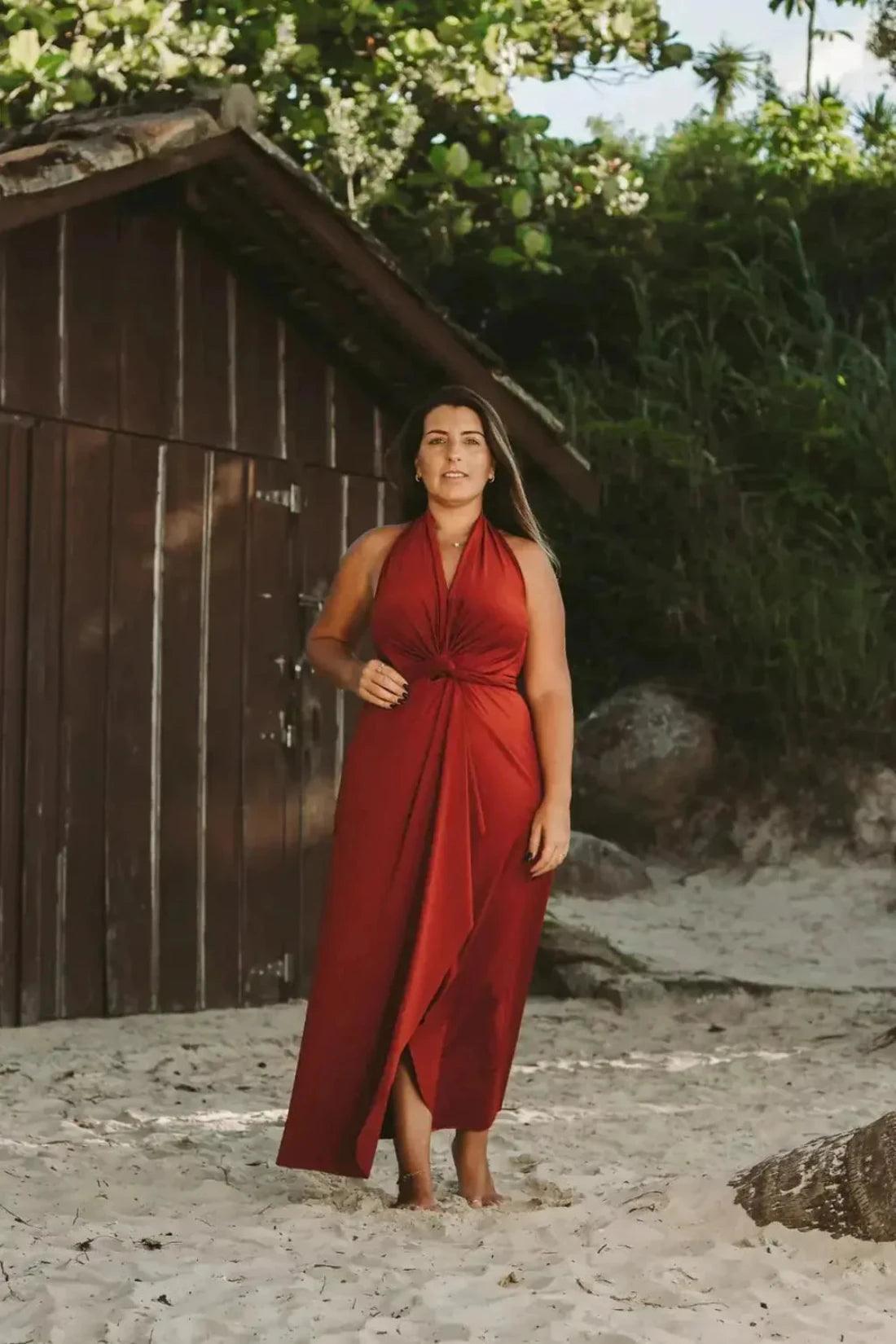 Multi Way Infinity Dress – Endless Styling Options for Every Occasion-Secret Slim Wear