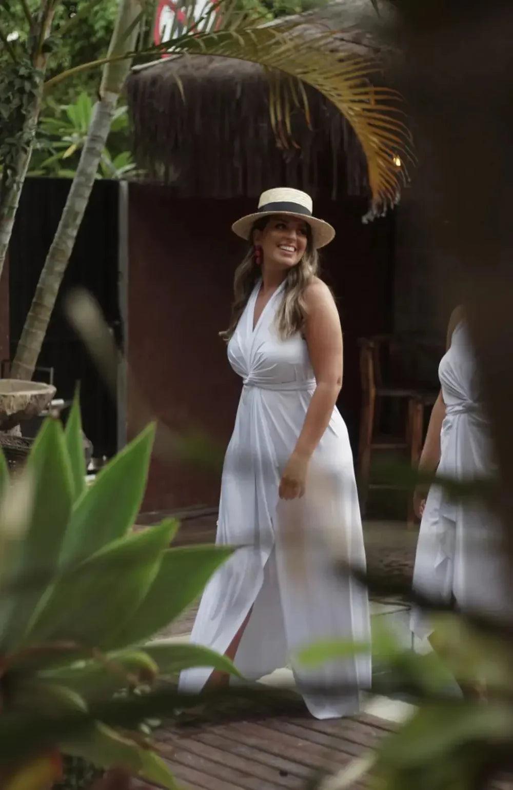 Multi Way Infinity Dress – Endless Styling Options for Every Occasion-Secret Slim Wear