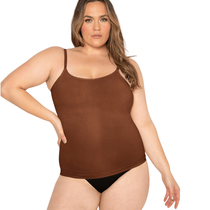 Supportive Cami Scoop Top – Seamless Comfortable Shaping Top-Secret Slim Wear