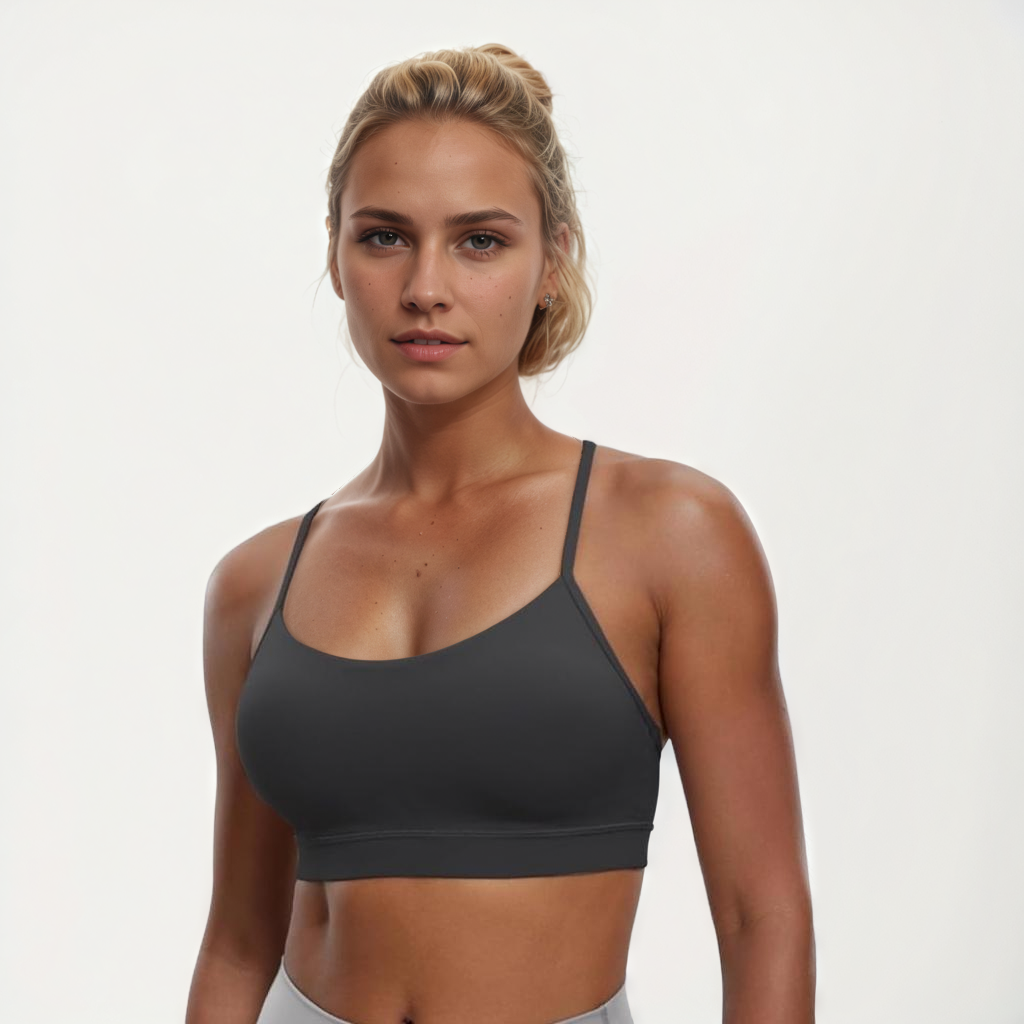 Thin Strap Y Back Bra