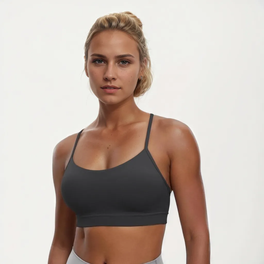 Thin Strap Y Back Bra