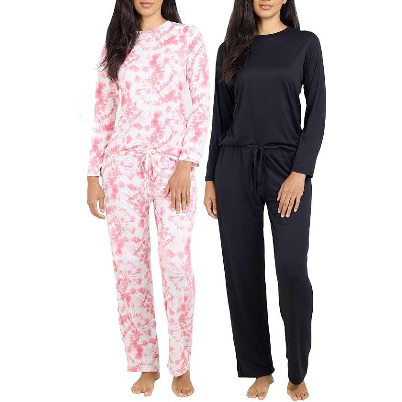 2 Pack Pajama Set –  Comfortable Women’s Sleepwear-Secret Slim Wear