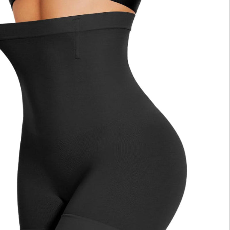 High Waist Shaping Shorts-Secret Slim Wear