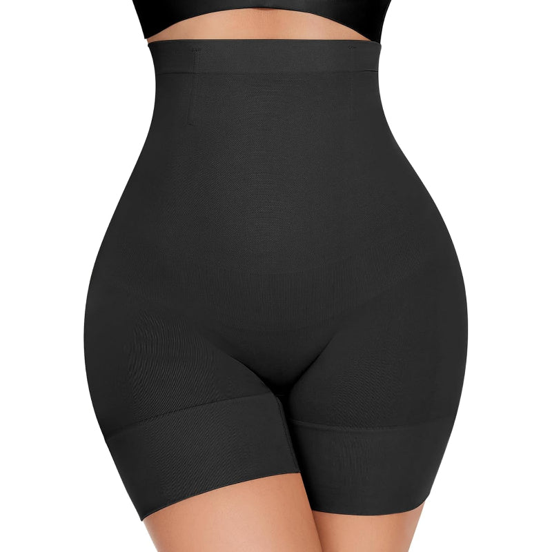 High Waist Shaping Shorts-Secret Slim Wear