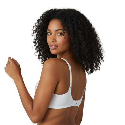 Ultra Light T Shirt Bra with Underwire and Convertible Straps For Women