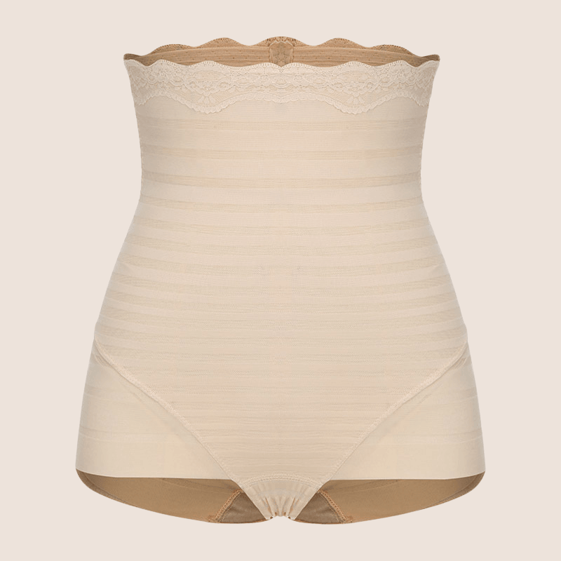 Seamless Lace Hem Shapewear – Sculpt and Shape Your Body-Secret Slim Wear