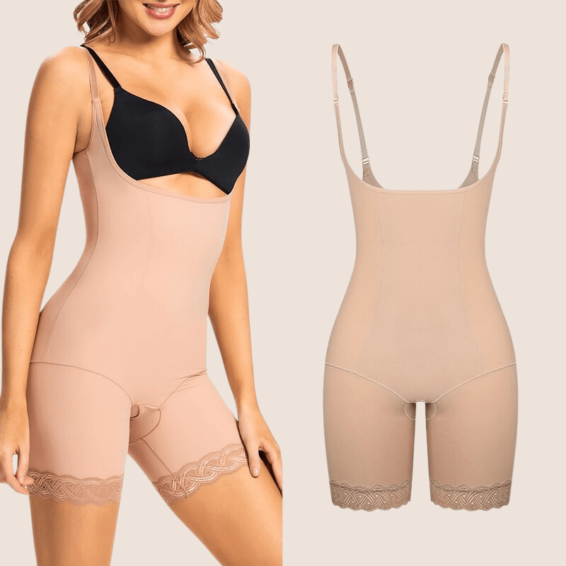 Women Open Bust Seamless Body Shapewear-Secret Slim Wear