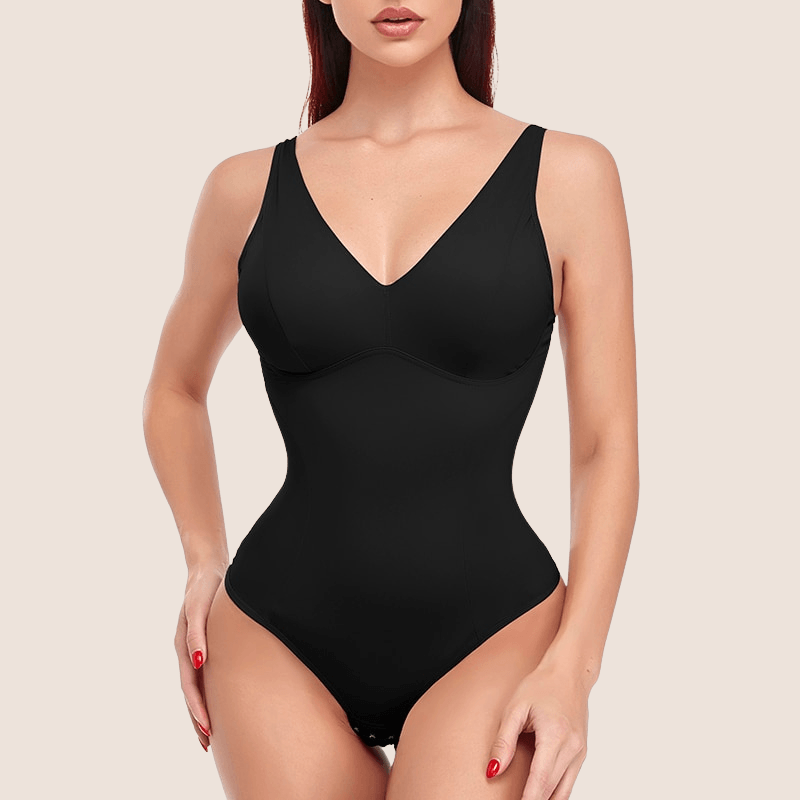 V-Neck Body Shaper Shapewear – Sculpt and Slim Shape-Secret Slim Wear