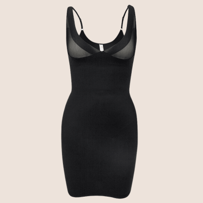 Women's Dress Full Slip Shapewear Bodysuit-Secret Slim Wear
