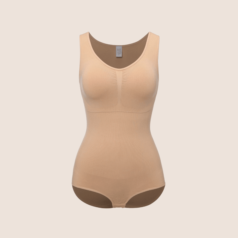 Shapewear With Cup Compression | Firm Control & Slimming Bodysuit-Secret Slim Wear