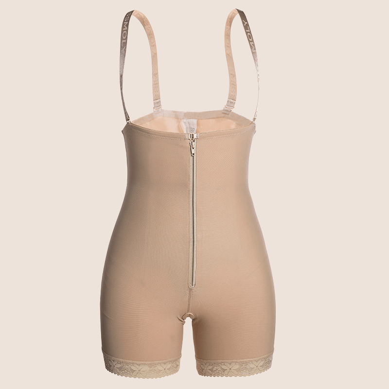 Short Zipper Open-Bust Shapewear | Firm Control & Perfect Fit-Secret Slim Wear