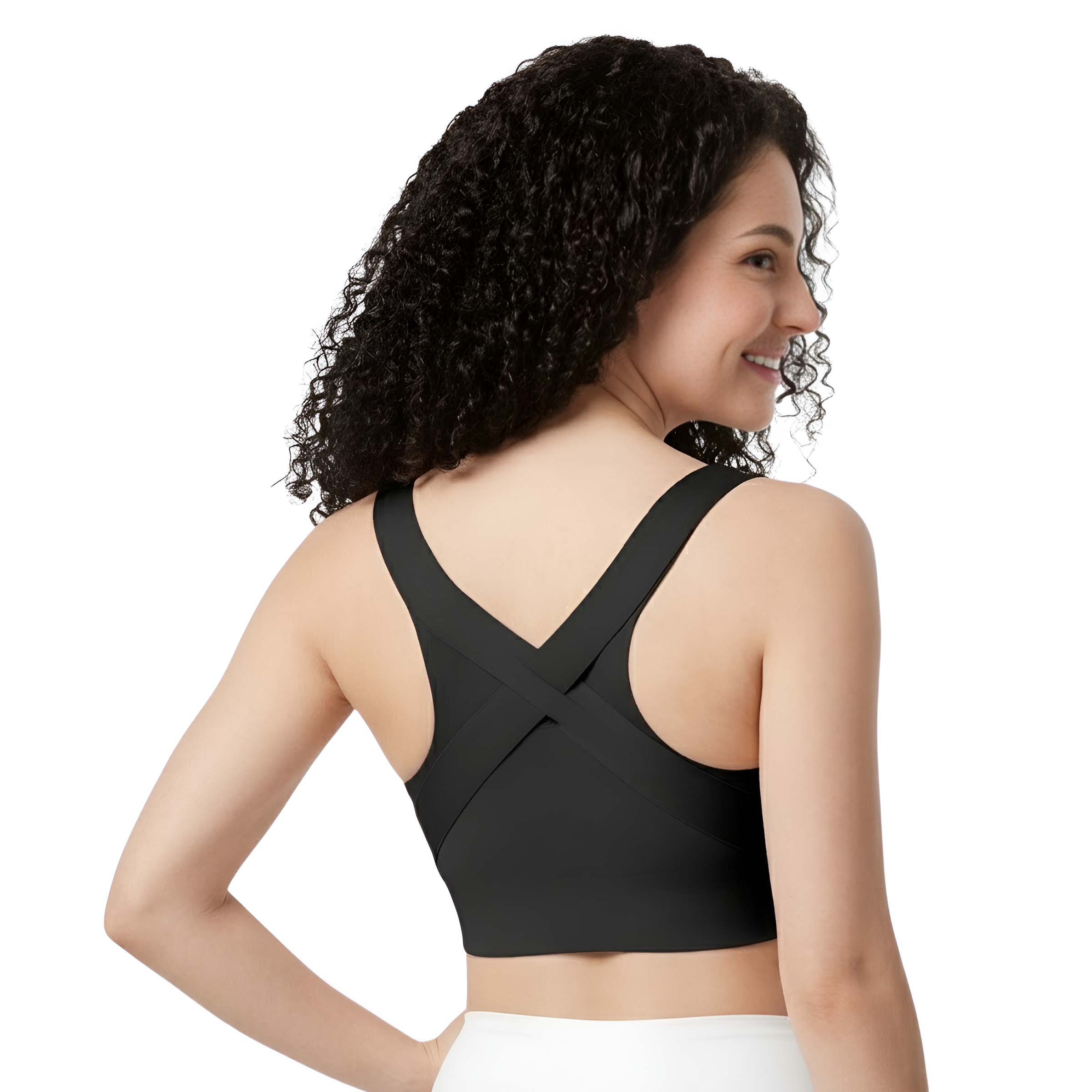 Wireless Posture Support Coverage Bralette
