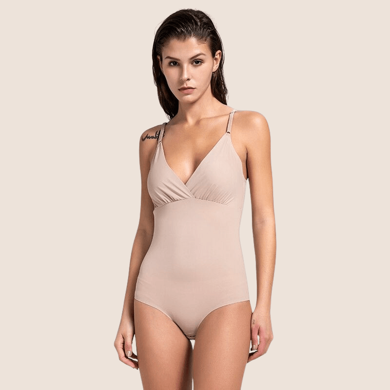 Body Shapewear Bodysuit – Light, Comfortable Fit flexible nylon-Secret Slim Wear
