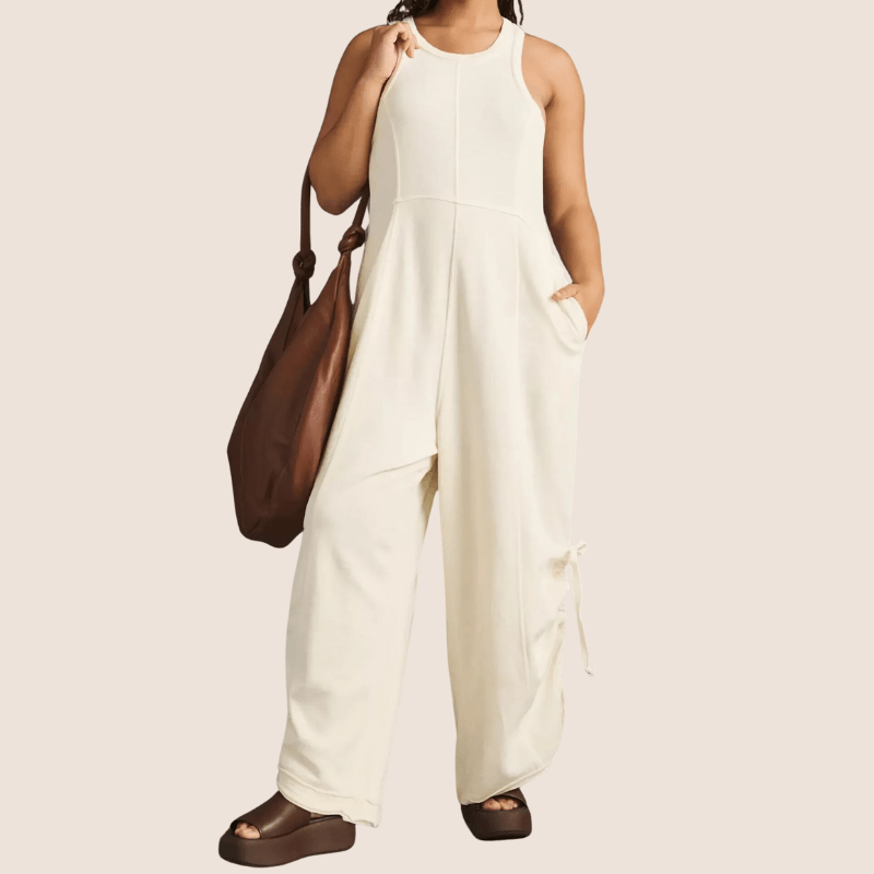 Wide Length Casual Jumpsuit – Comfort and Style for Every Occasion-Secret Slim Wear