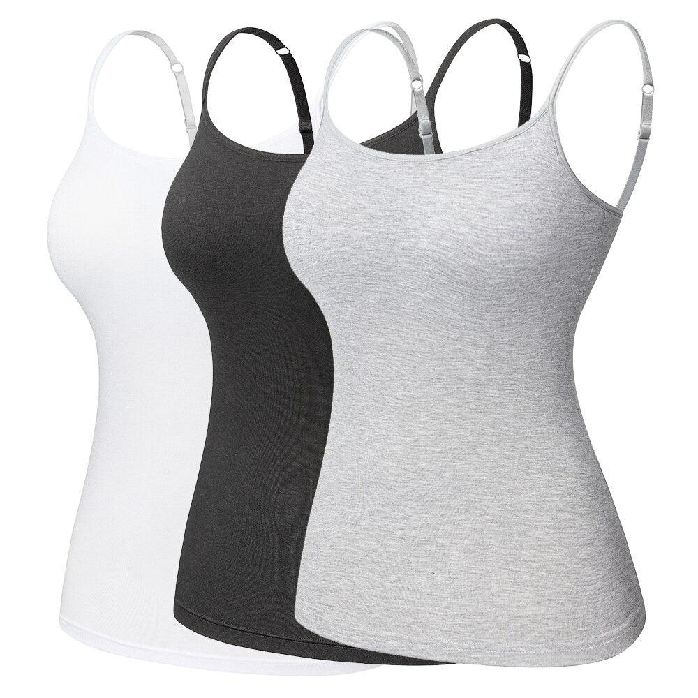 Cotton Camisole Adjustable Strap – Soft and Breathable All-Day Comfort-Secret Slim Wear