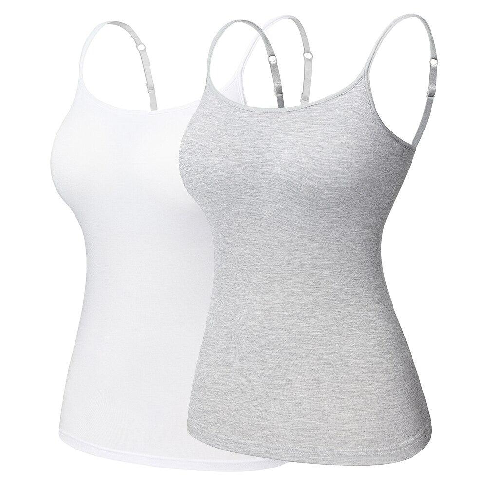 Cotton Camisole Adjustable Strap – Soft and Breathable All-Day Comfort-Secret Slim Wear