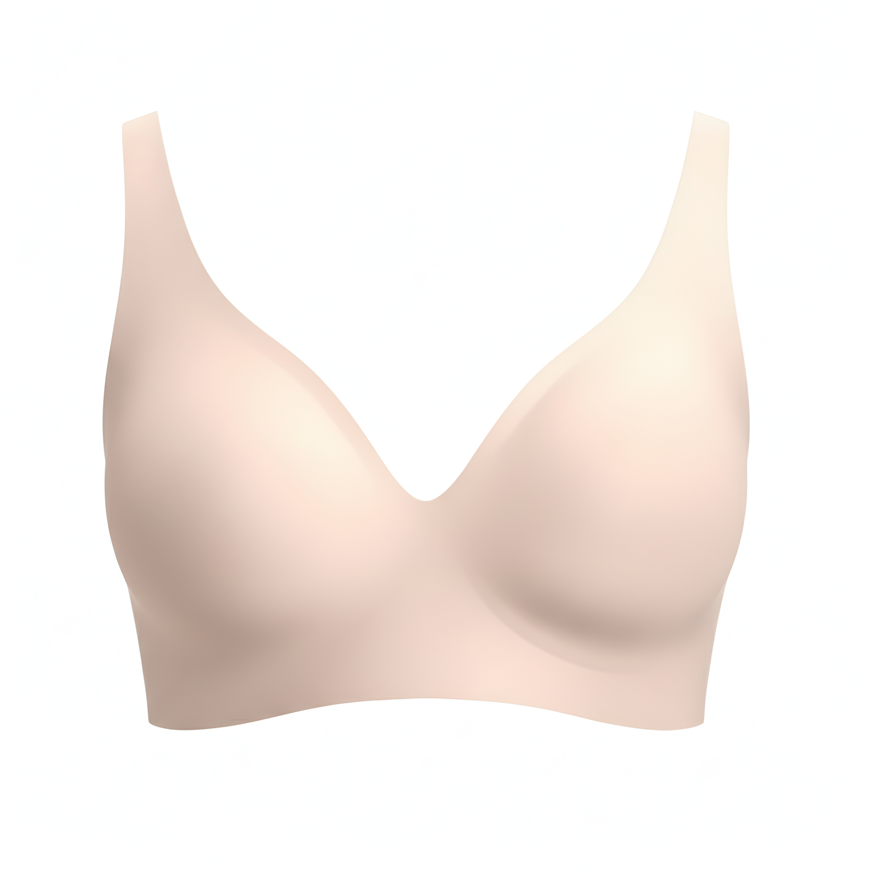 Wireless Shaped Bra With Seamless Design For Women