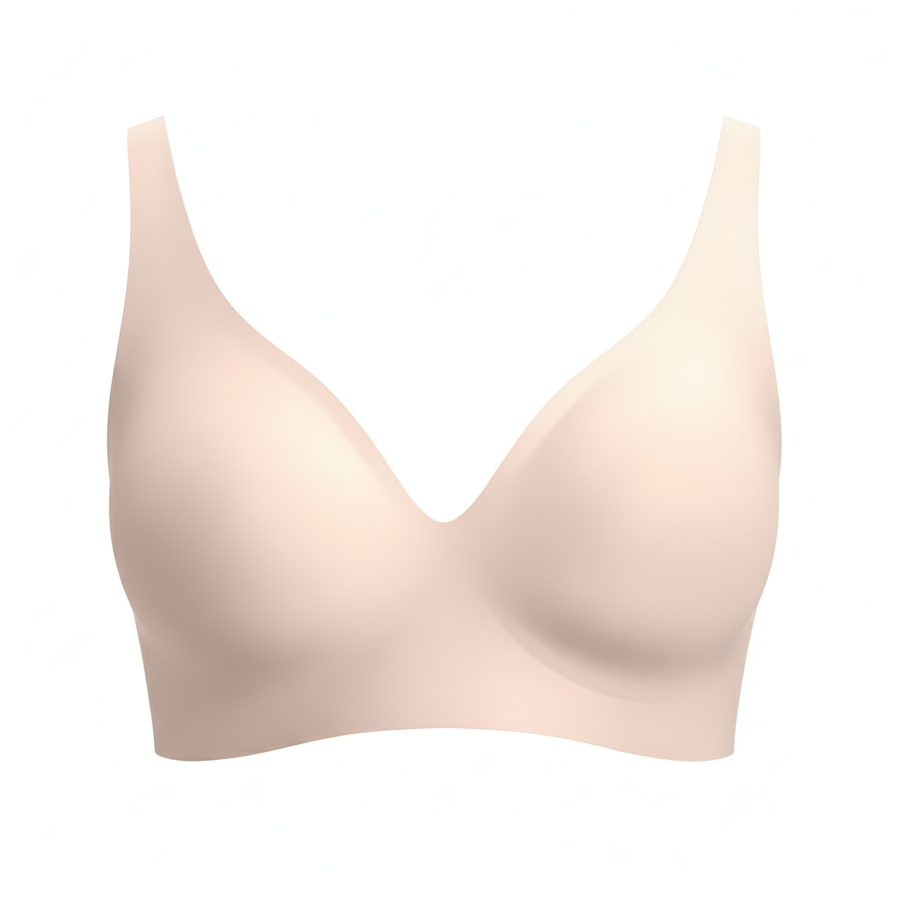Wireless Shaped Bra With Seamless Design For Women