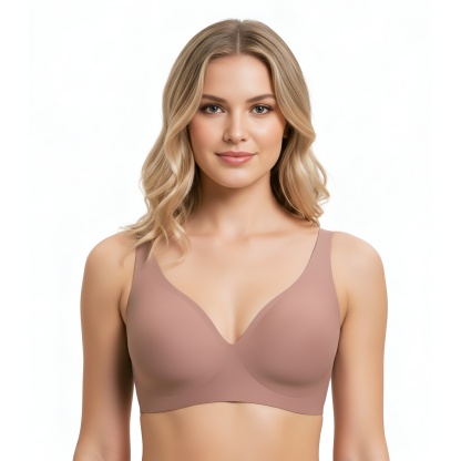 Wireless Shaped Bra With Seamless Design For Women