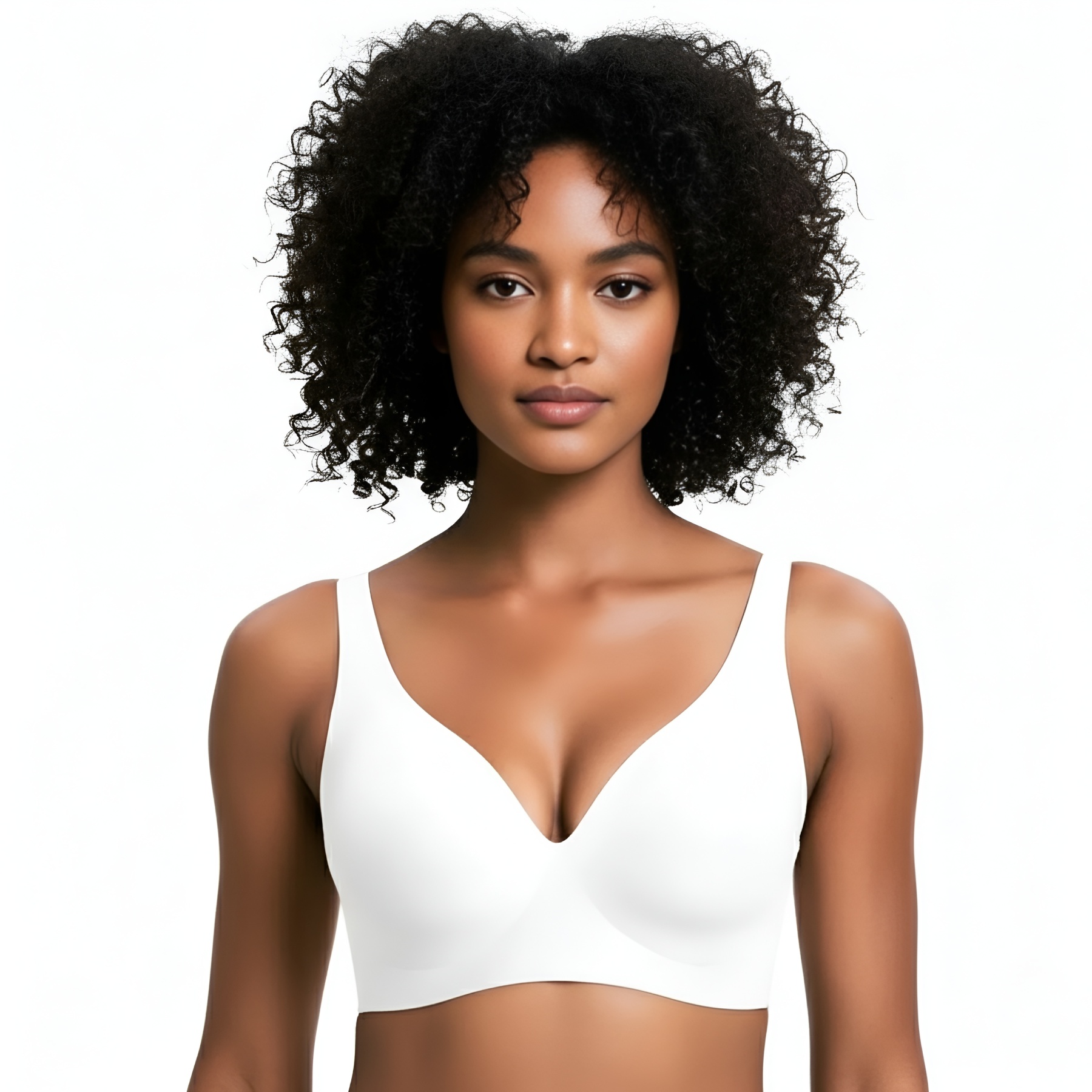 Wireless Shaped Bra With Seamless Design For Women