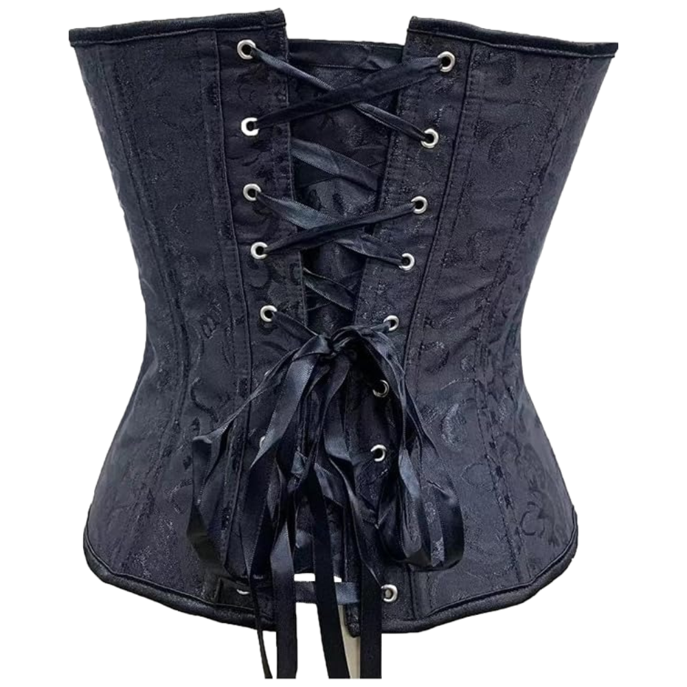 Floral Trim Shapewear Corset Top For Women