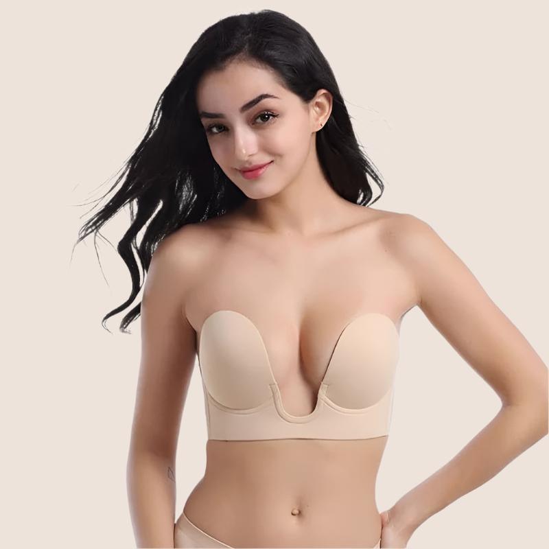 Invisible Strapless Push Bra – Secure Lift and Seamless Fit-Secret Slim Wear