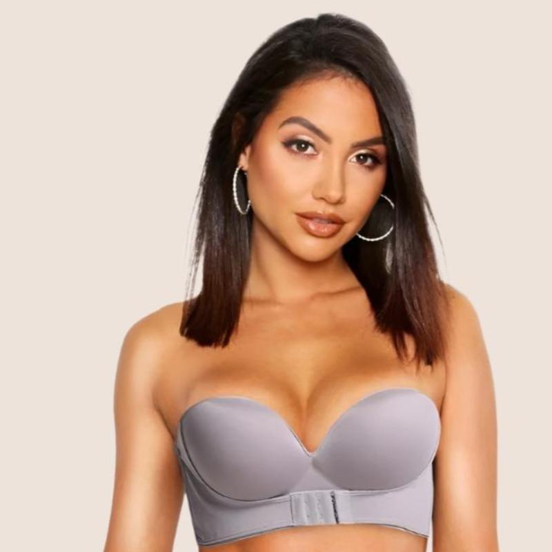 Wireless Front Buckle Bra – Strapless and Secure Fit-Secret Slim Wear
