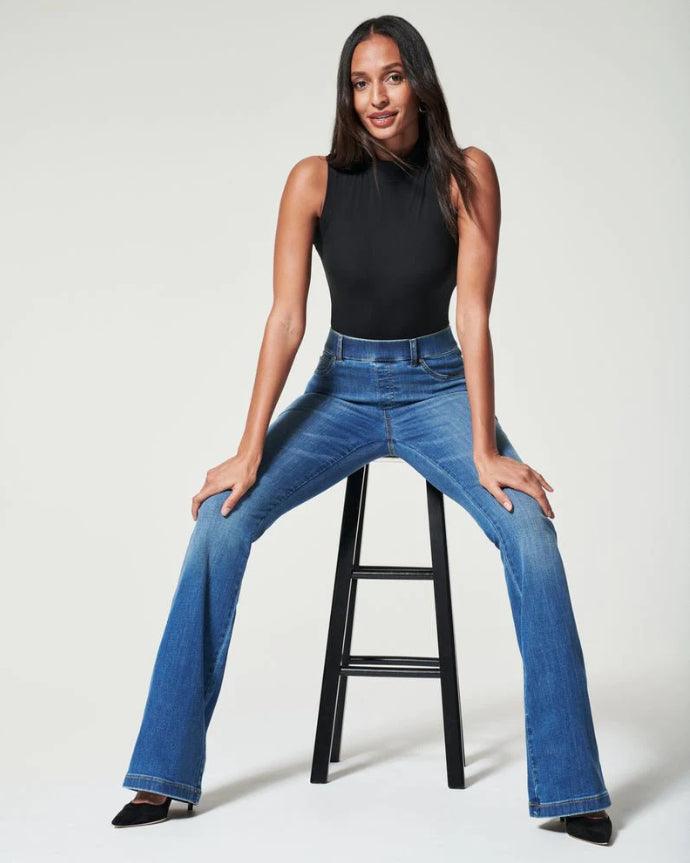 High Rise Flare Jeans – Vintage Style with a Modern Twist-Secret Slim Wear