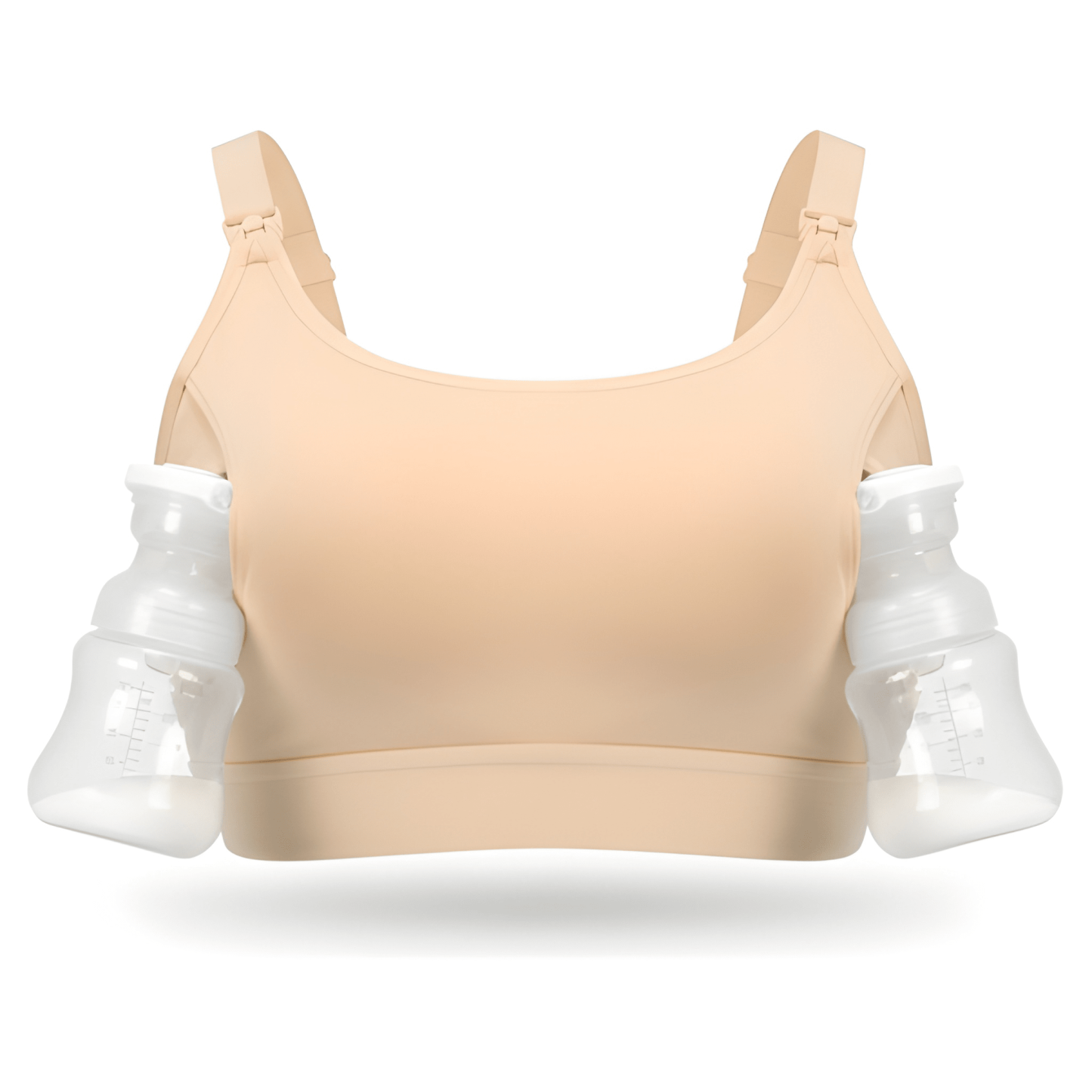 Supportive Bra for Nursing and Pumping with Easy Access