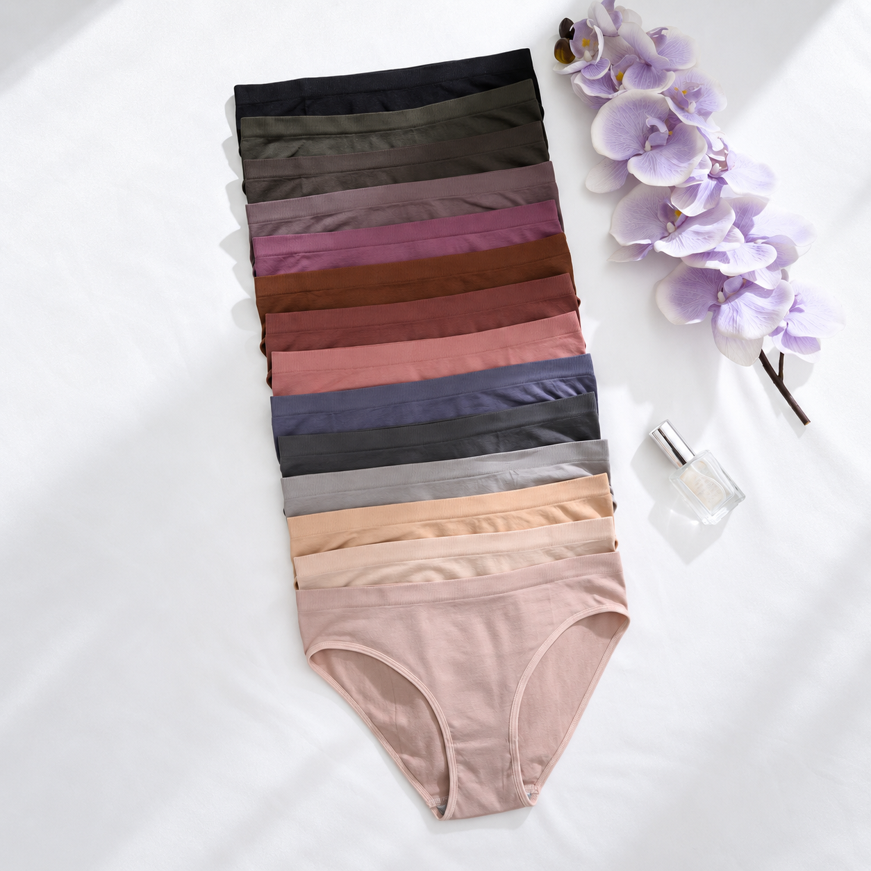 Pack Of 14 Seamless Comfortable Casual Briefs