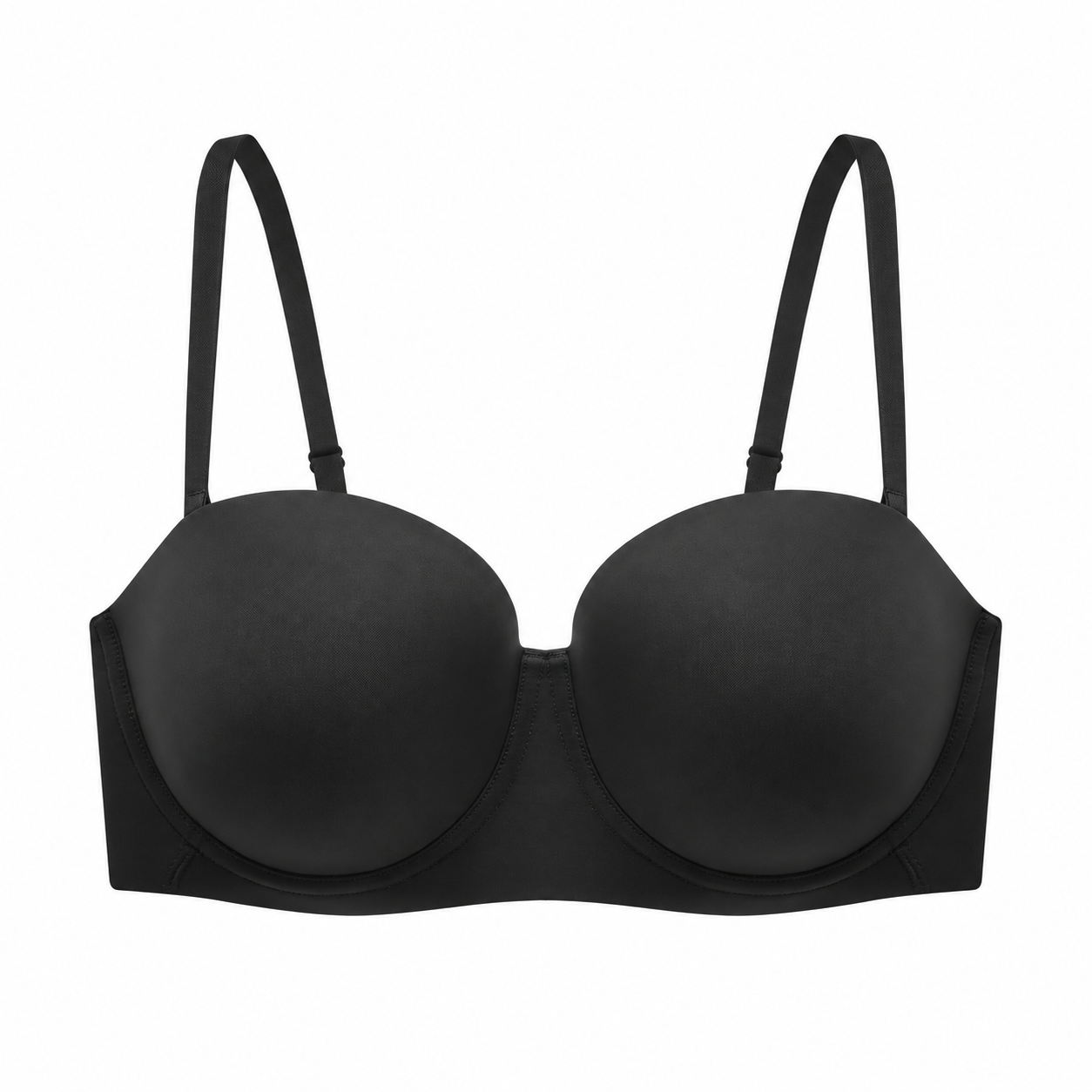 Curve Support Strapless Push Up Bra For Women