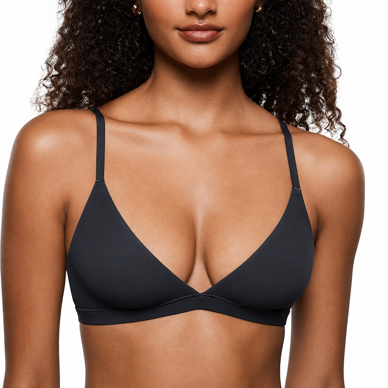 Lightweight Triangle Bralette Wireless Daily Wear Bra