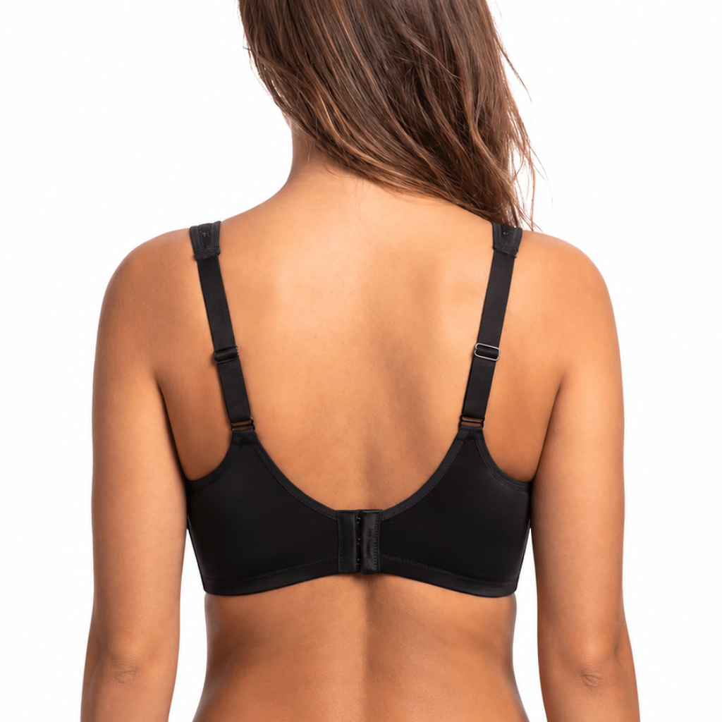 Plus Size Starry Shining Lightly Padded Underwire Bra For Women