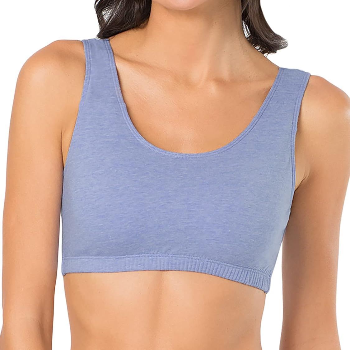 Pack Of 4 Cotton Sports Bras
