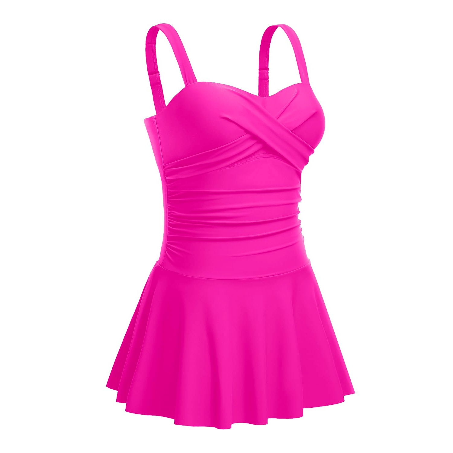 Vintage One Piece Tummy Control Swimsuit For Women
