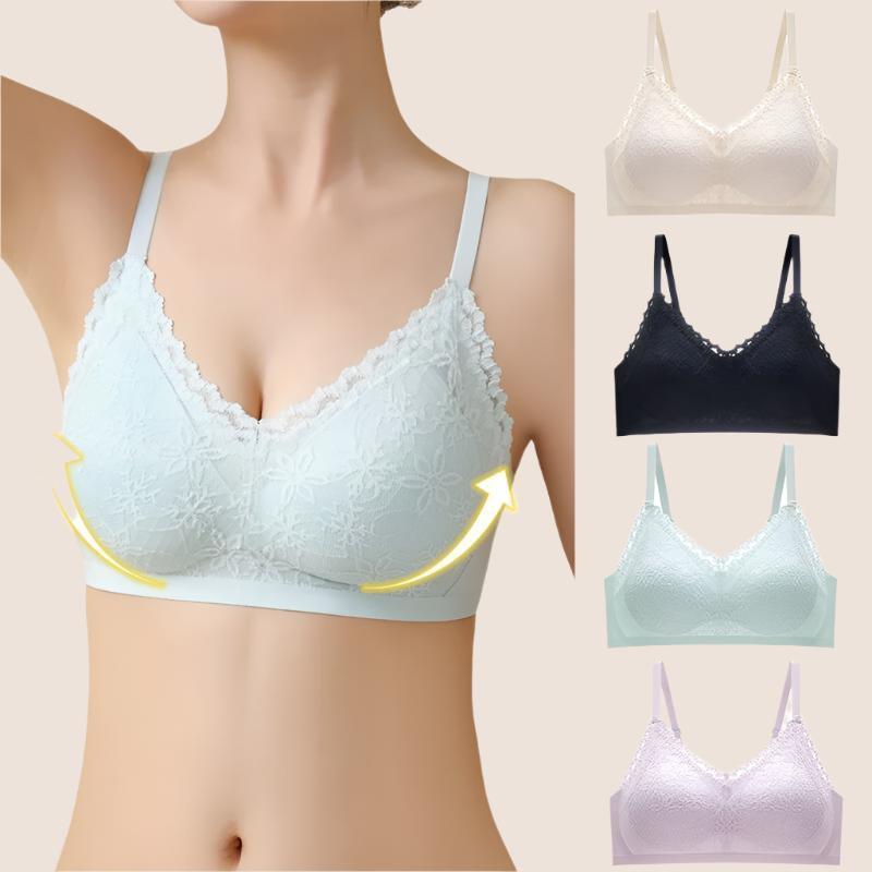 Seamless Lace Wireless Bra – Comfortable Stylish and Supportive-Secret Slim Wear