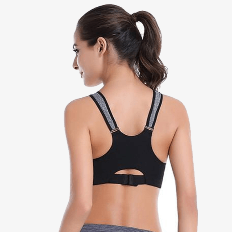 Secret Zipper Sports Bra – Secure Fit for Workouts-Secret Slim Wear