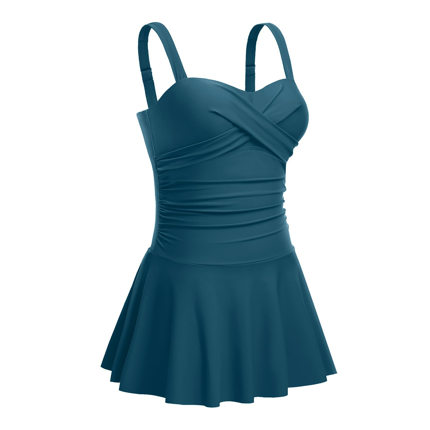 Vintage One Piece Tummy Control Swimsuit For Women
