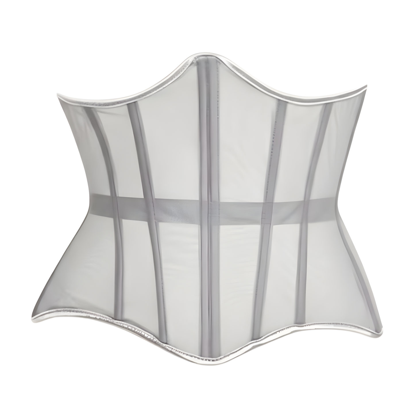 Mesh Lace Up Underbust Corset Belt For Women