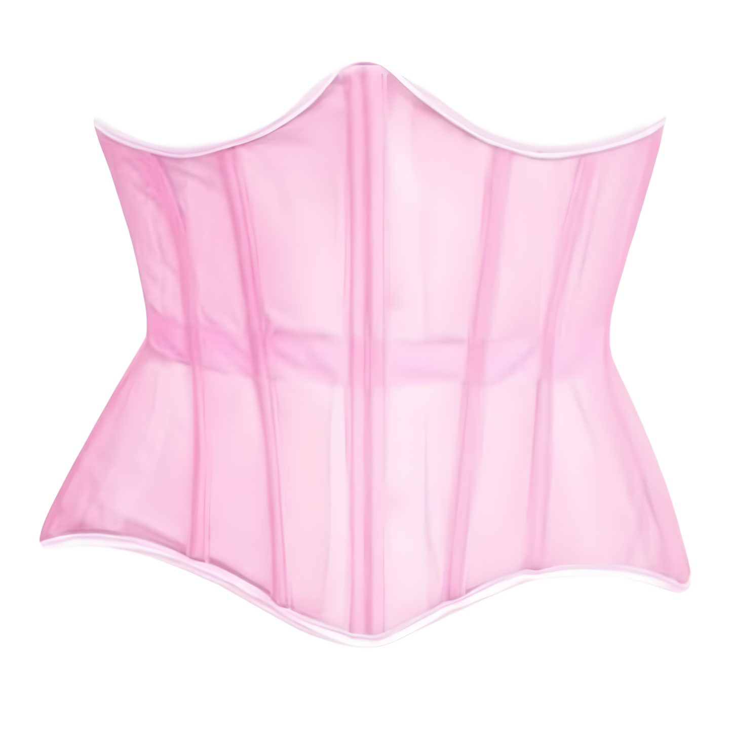 Mesh Lace Up Underbust Corset Belt For Women