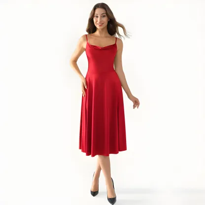 Slimming Mini Cocktail Dress With Built In Shapewear For Women