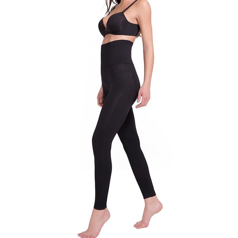 High Ankle Length Compression Leggings – Comfortable Fit for Every Day-Secret Slim Wear