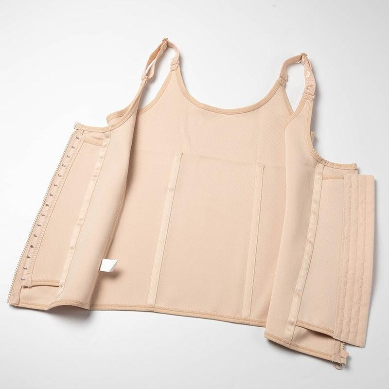 Zipper Cincher Corset – Waist Control and Posture Support-Secret Slim Wear