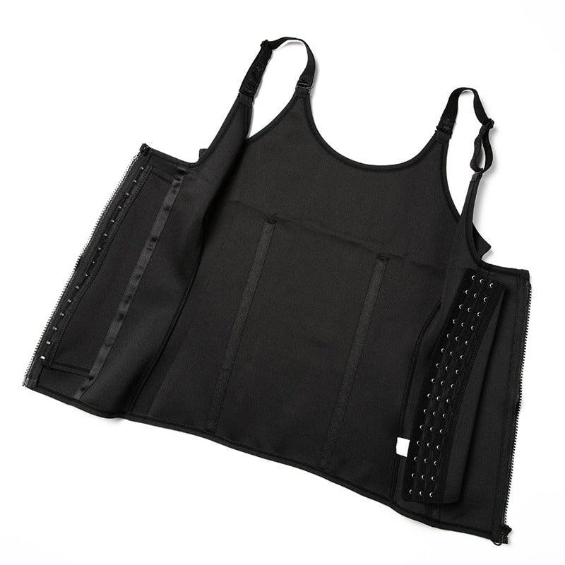 Zipper Cincher Corset – Waist Control and Posture Support-Secret Slim Wear