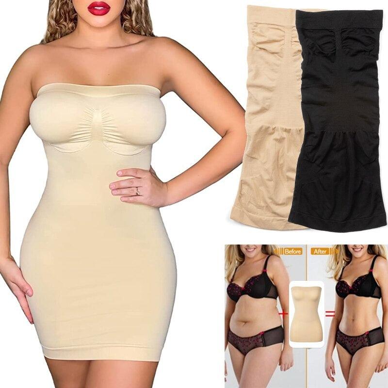 Full Body Slip Shapewear – Seamless and Comfortable Bodysuit-Secret Slim Wear