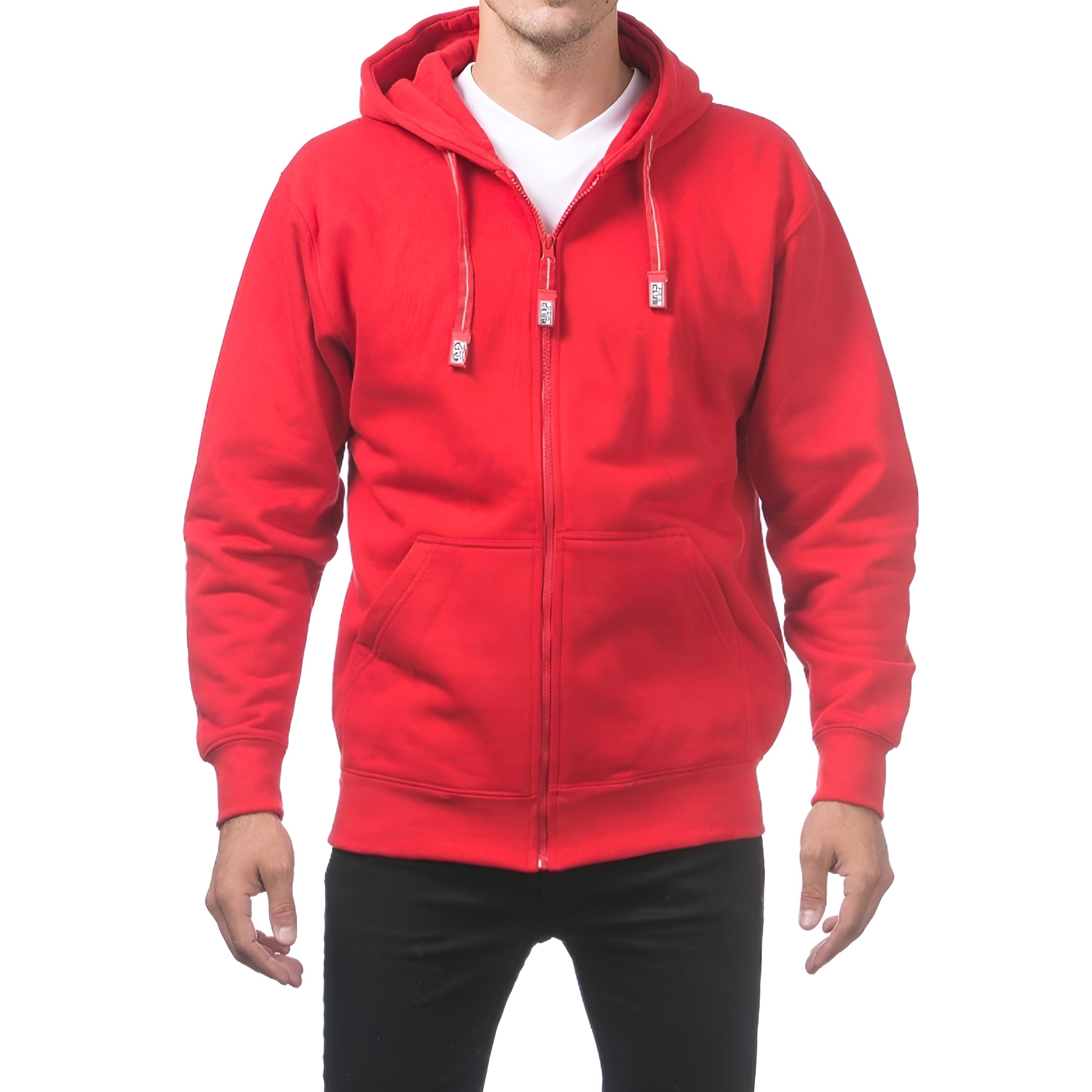  Heavyweight Full Zip Fleece Hoodie